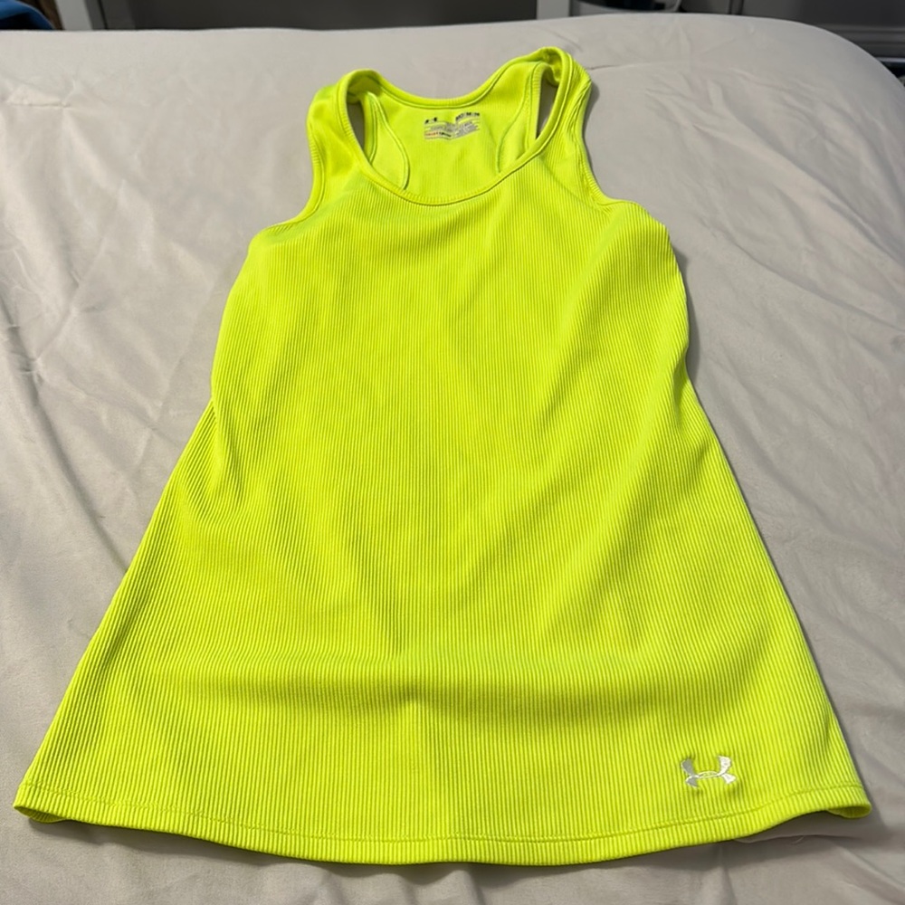 Neon green tank